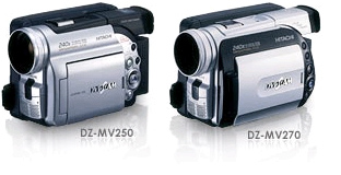 HITACHI : Wooo World ビデオカメラ : 製品情報 : DZ-MV270 （2002年7