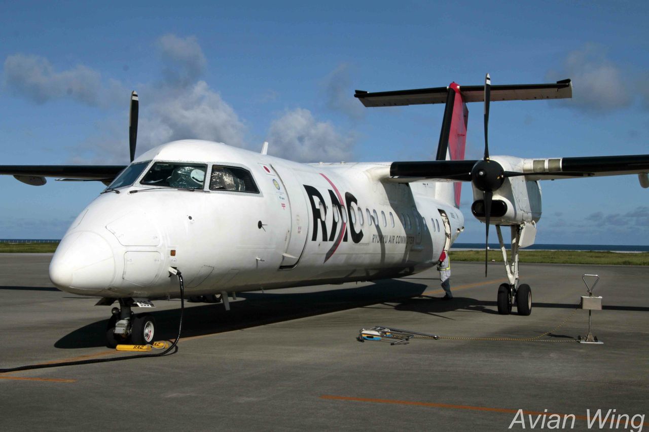 RAC琉球エアコミューター DHC8－Q300退役してしまった