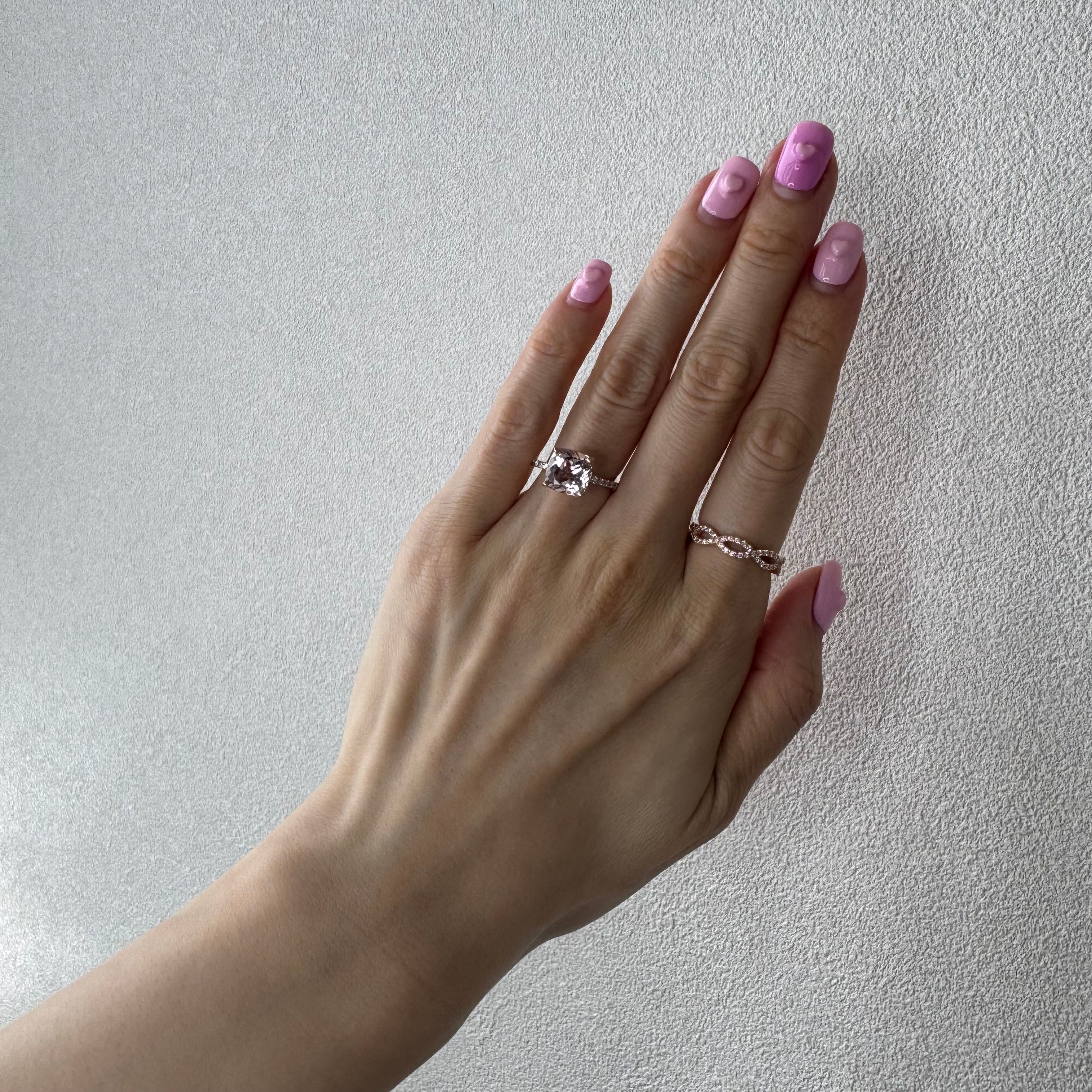 桃ごころ］リング モルガナイト – AYAKO SAKURAI（櫻井 彩子）公式サイト