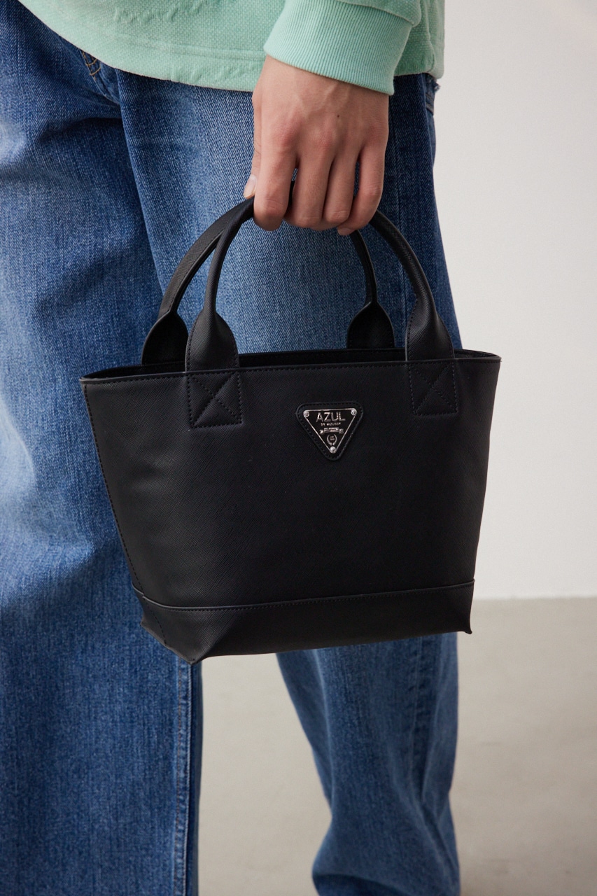 ロゴプレートミニトートバッグ｜MEN｜251HSC55-083C｜AZUL BY MOUSSY