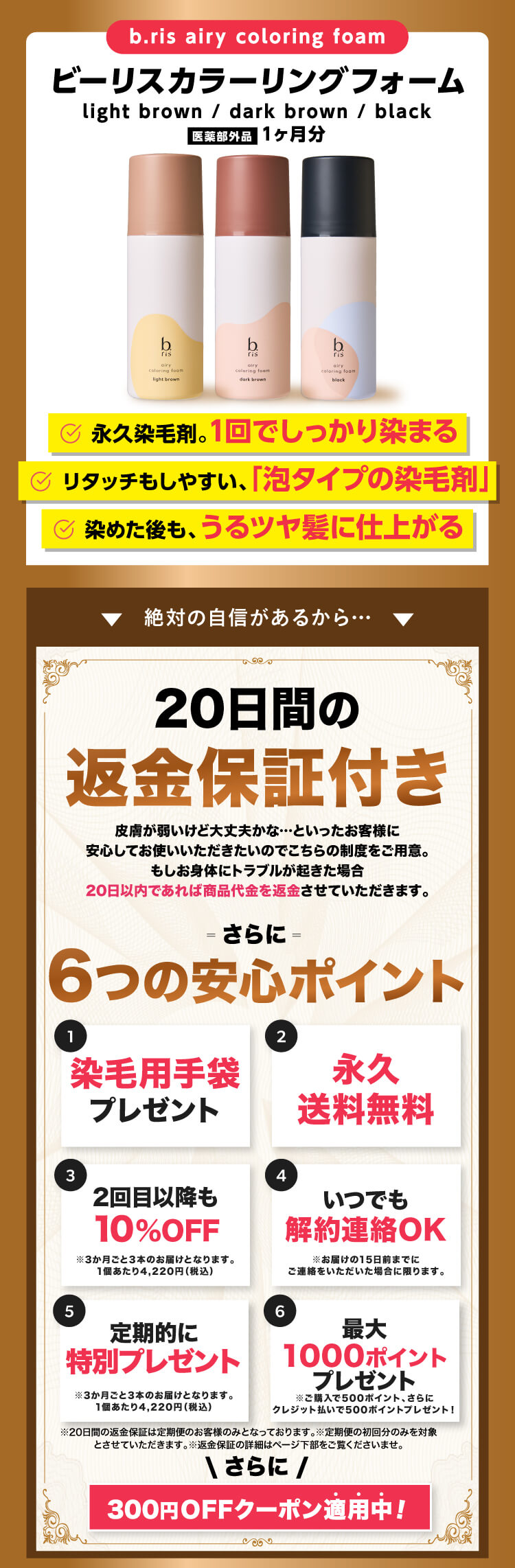 b.ris airy coloring foam｜b.ris（ビーリス）『髪を最高の味方に。』