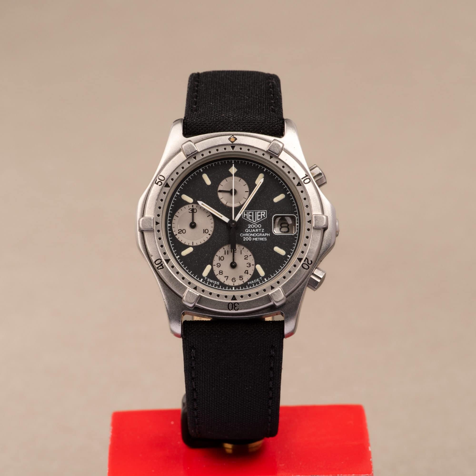 1980's Heuer 2000 Series Chronograph 262.006-1 - Watches of Lancashire
