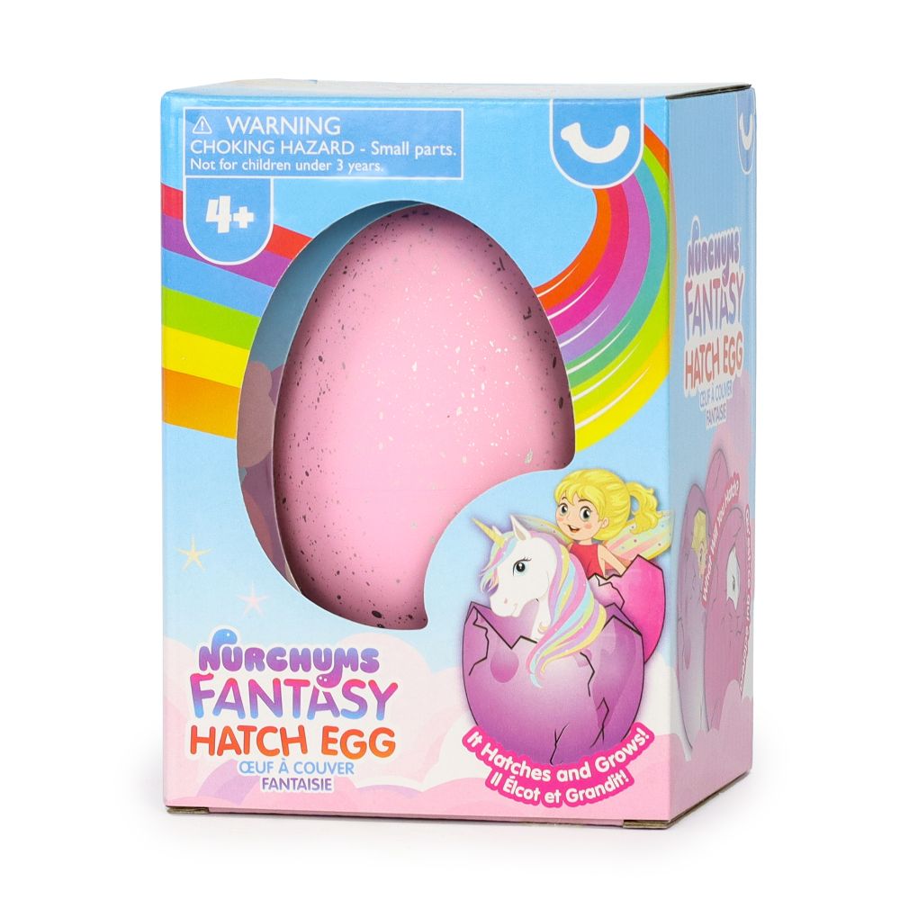 NURCHUMS Large Fantasy Hatching Eggs (In Plastic Clam) - Keycraft