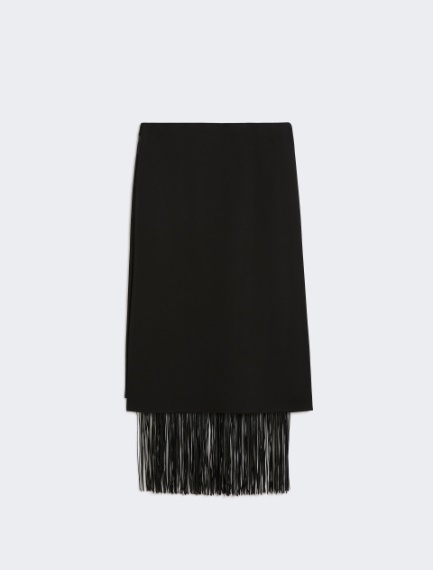 Balloon-Shaped Cotton Jumper, black | Sportmax