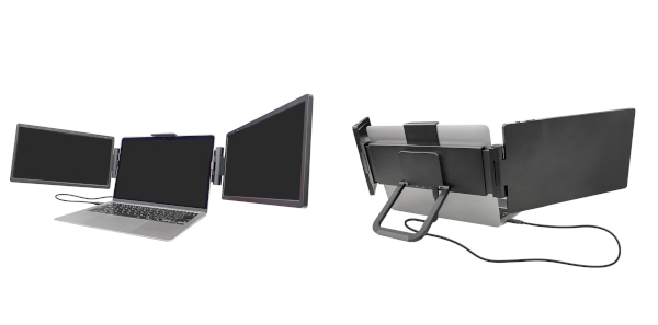 圧倒的コクピット感！ ノートPCを「トリプルモニター」にビルドアップ