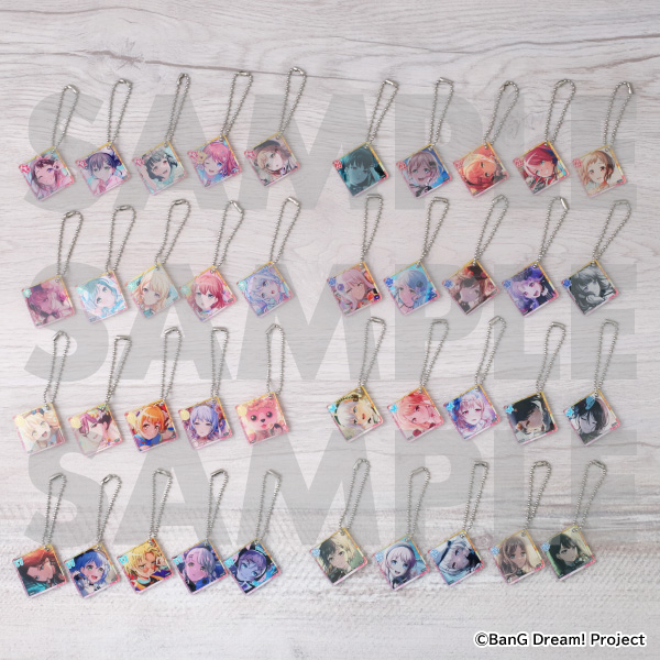 バンドリ！ ガールズバンドパーティ！ アクリルキーホルダー／全40種