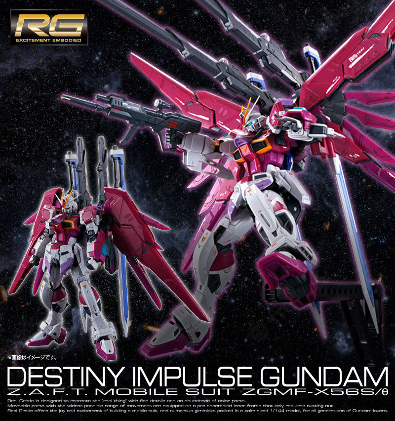 RG 1/144 デスティニーインパルス｜プレミアムバンダイ｜バンダイ