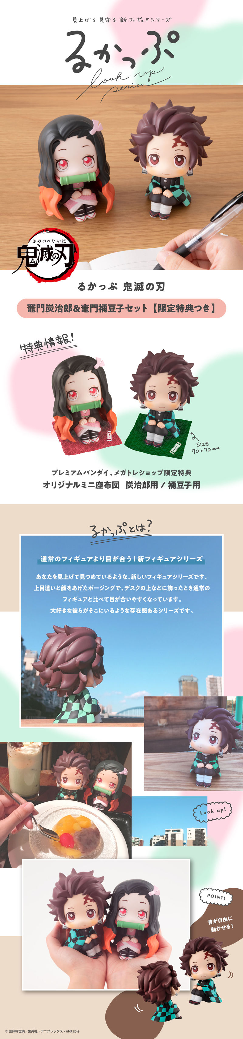 抽選販売】るかっぷ 鬼滅の刃 竈門炭治郎＆竈門禰豆子セット 【限定