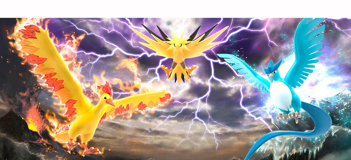 ポケモンスケールワールド カントー地方 フリーザー＆サンダー