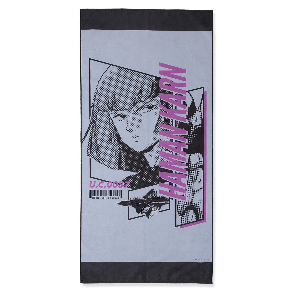 機動戦士Zガンダム ハマーン・カーンシリーズ バスタオル フェイス柄