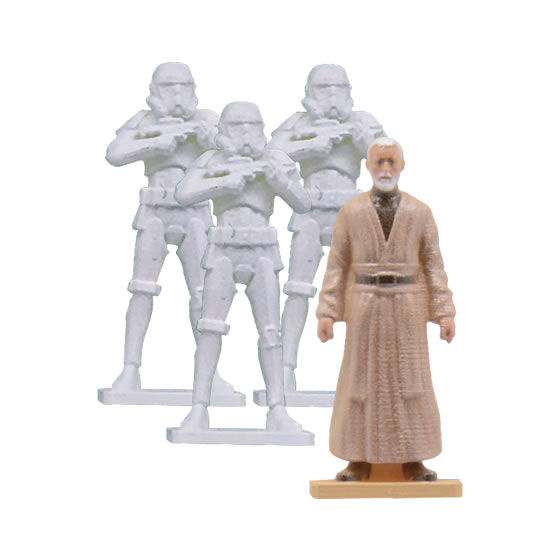 STAR WARS スケールモデルシリーズ Mini Figure 01｜ガシャポン