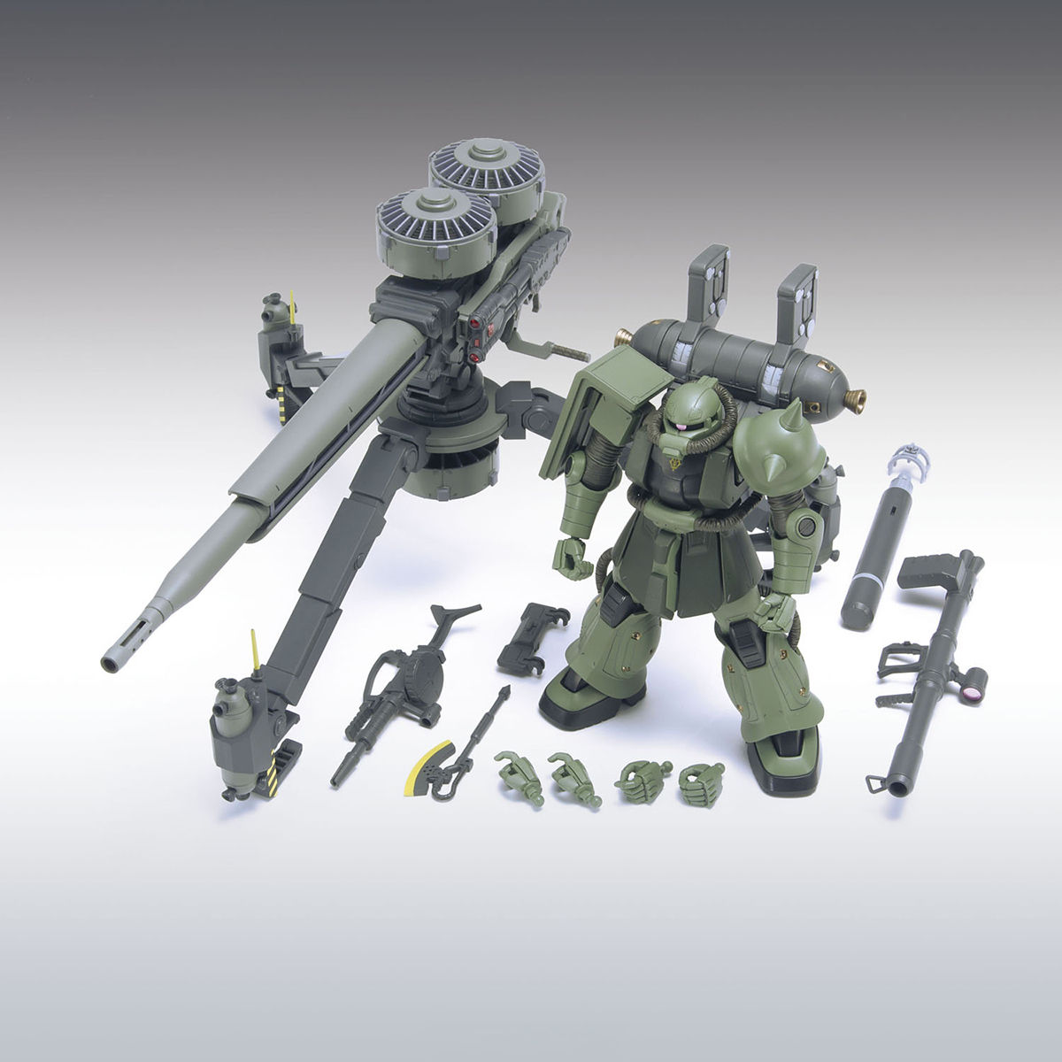 HG 1/144 量産型ザク＋ビッグ・ガン（GUNDAM THUNDERBOLT Ver