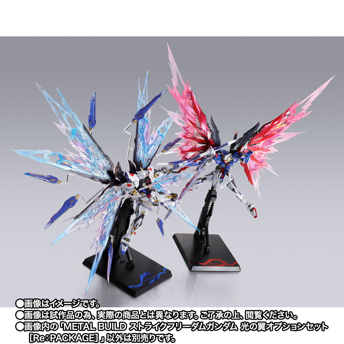 METAL BUILD ストライクフリーダムガンダム 光の翼オプションセット