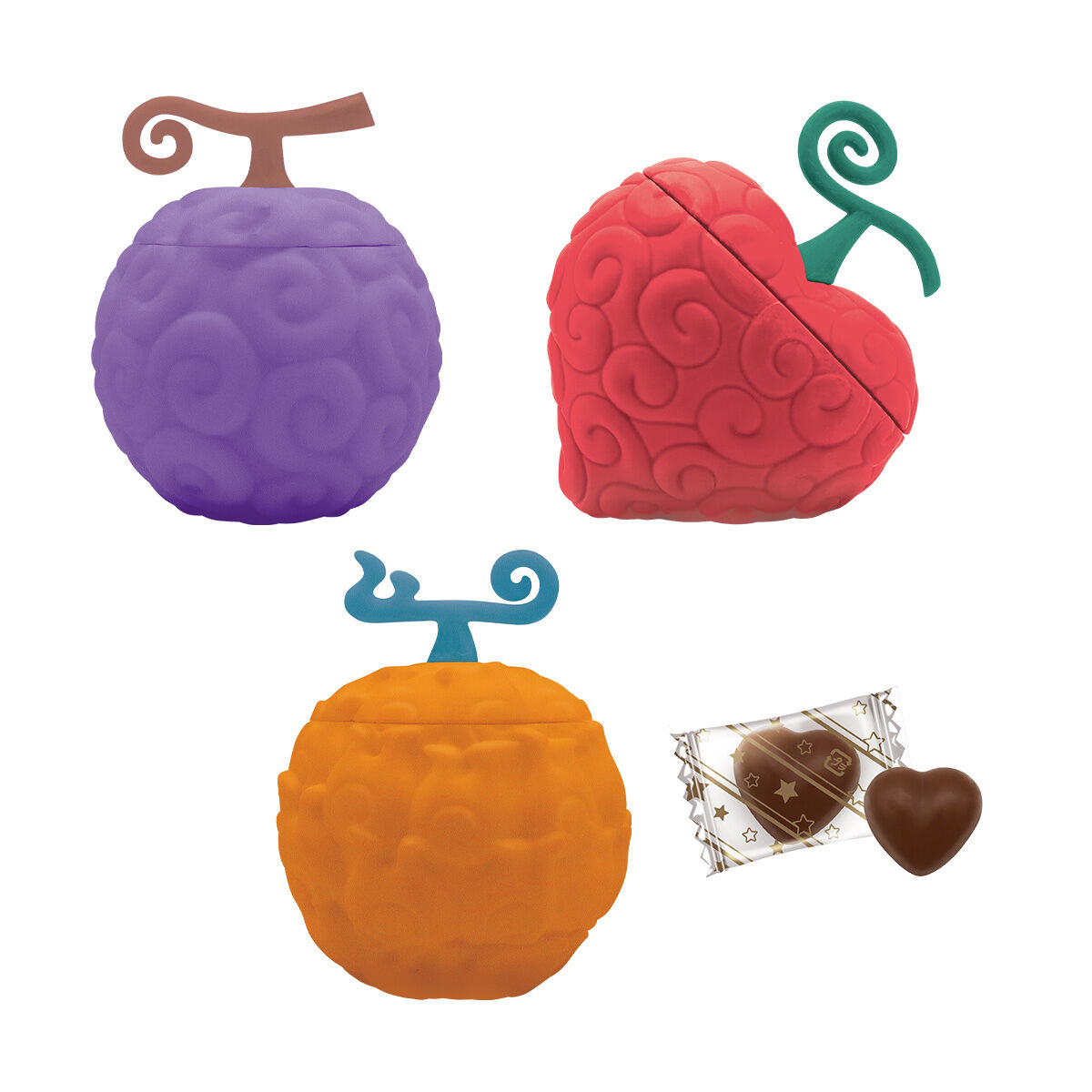 PukuPotワンピース悪魔の実チョコ（全3種） | ONE PIECE（ワンピース