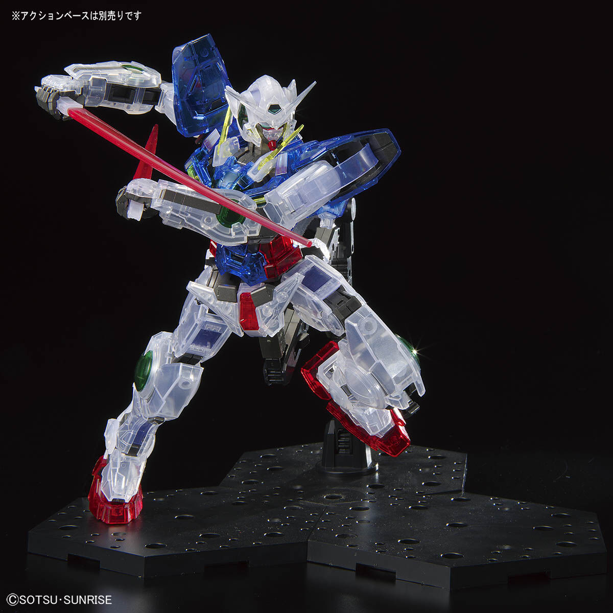 MG 1/100 ガンダムベース限定 ガンダムエクシア [クリアカラー