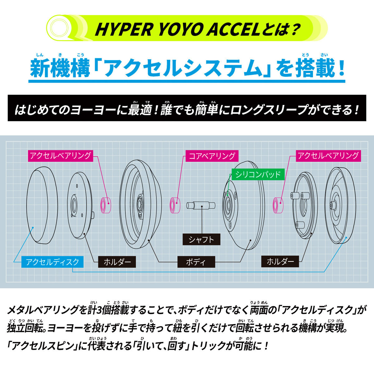 ハイパーヨーヨーアクセル アクセルブースト-イグナイトワイバーン