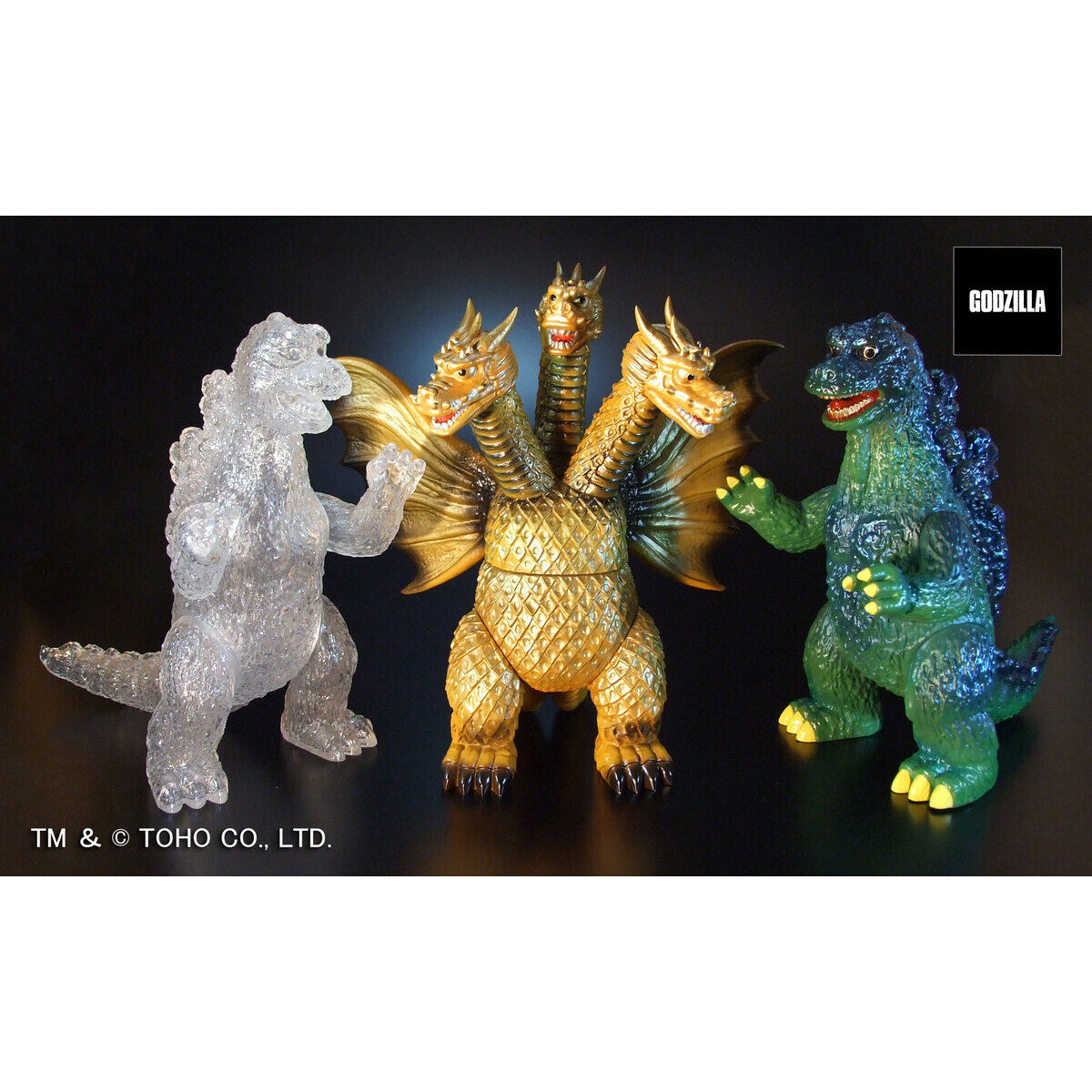 復刻版ポピーグレートザウルス ゴジラ（クリアVer./レトログリーンVer