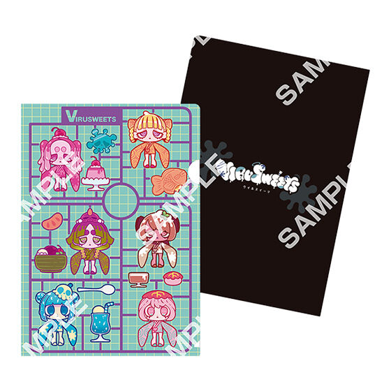 ジャンボカードダス/フラットガシャポン】VIRUSWEETS miniクリア