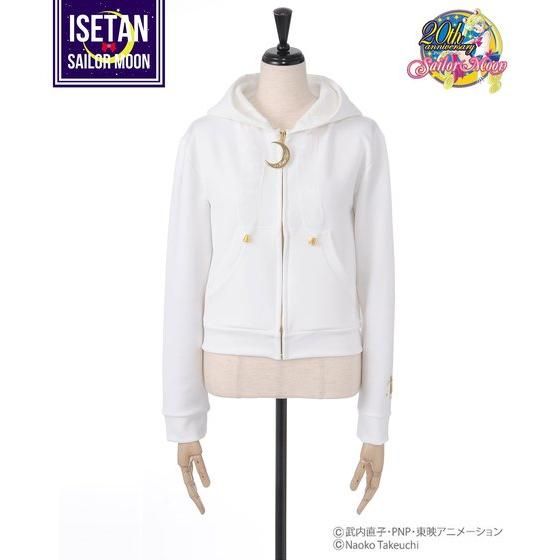 セーラームーンルナ＆アルテミスショート丈ジップパーカー＜Honey