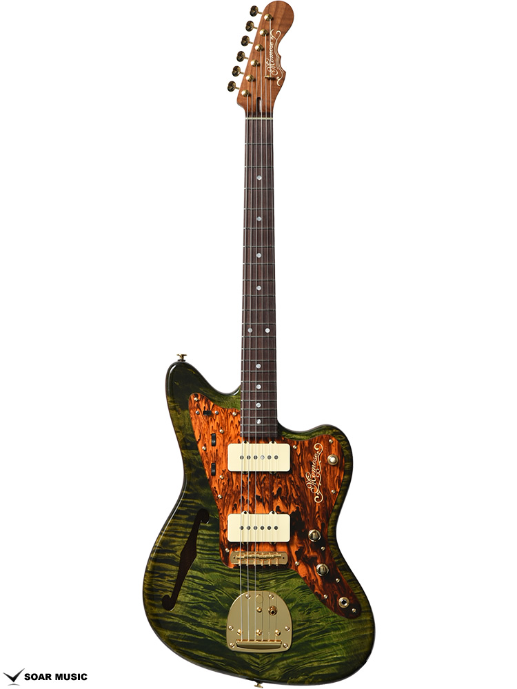 MJS-HOLLOW-Premium/FM #18238 BLU-VGR Momose モモセ エレキギター
