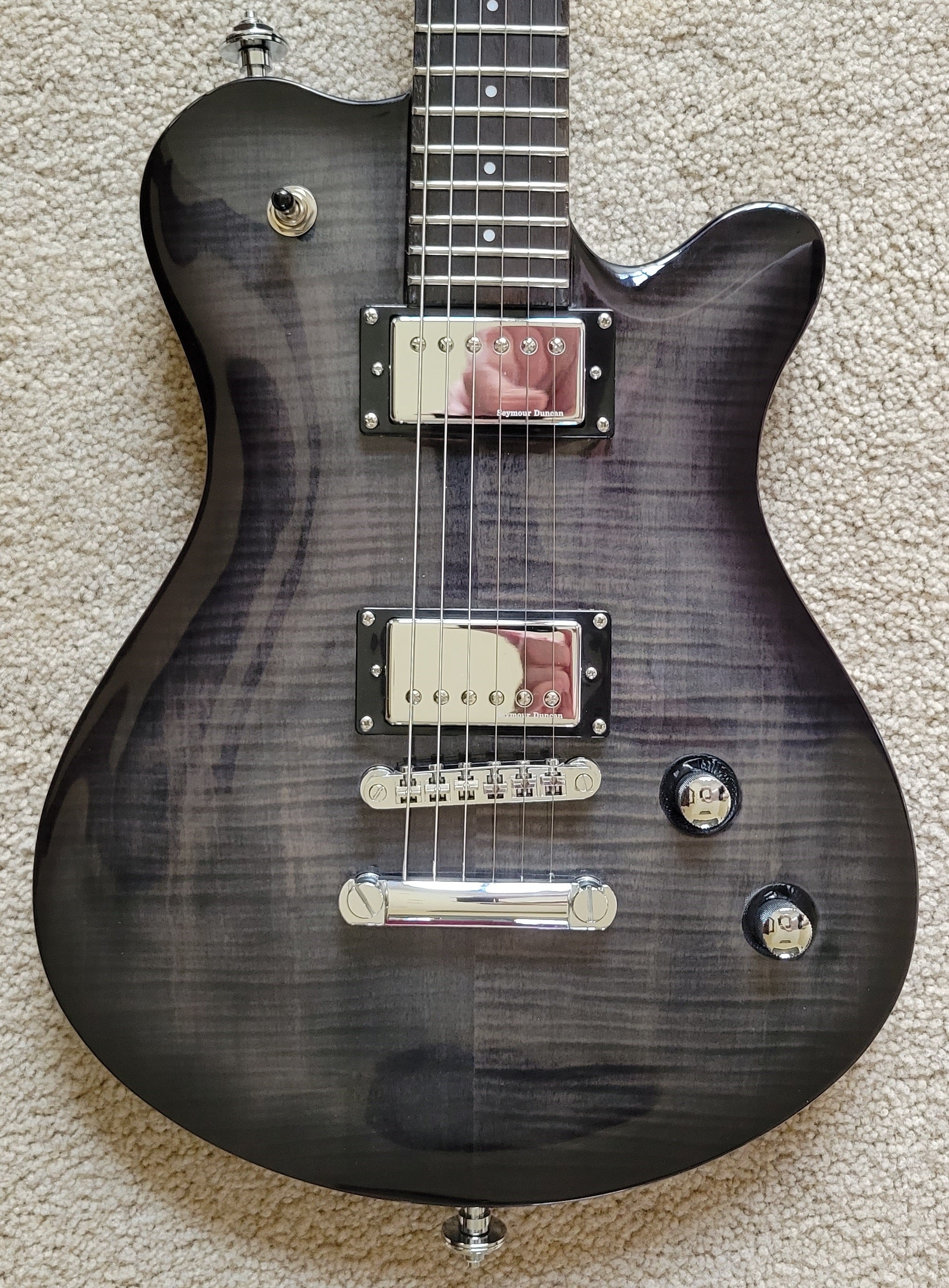 Framus D-Series Panthera Supreme Electric Guitar, Nirvana Black