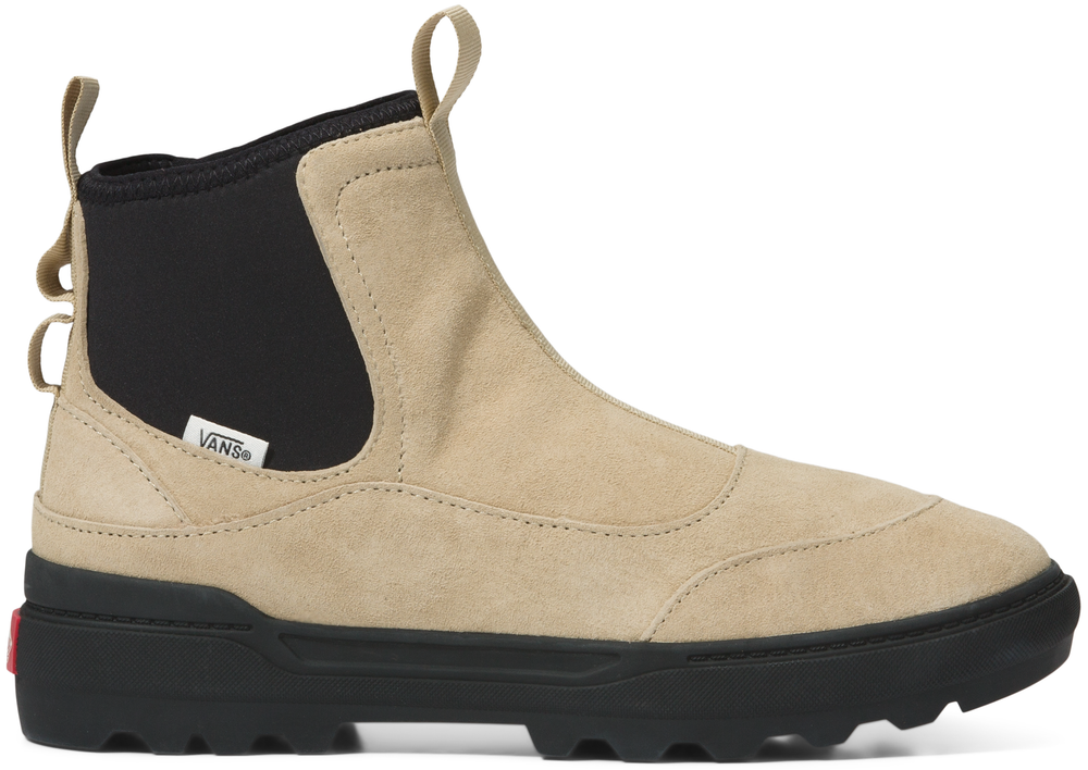 Vans Colfax Sherpa Black/Khaki – Baggins Shoes