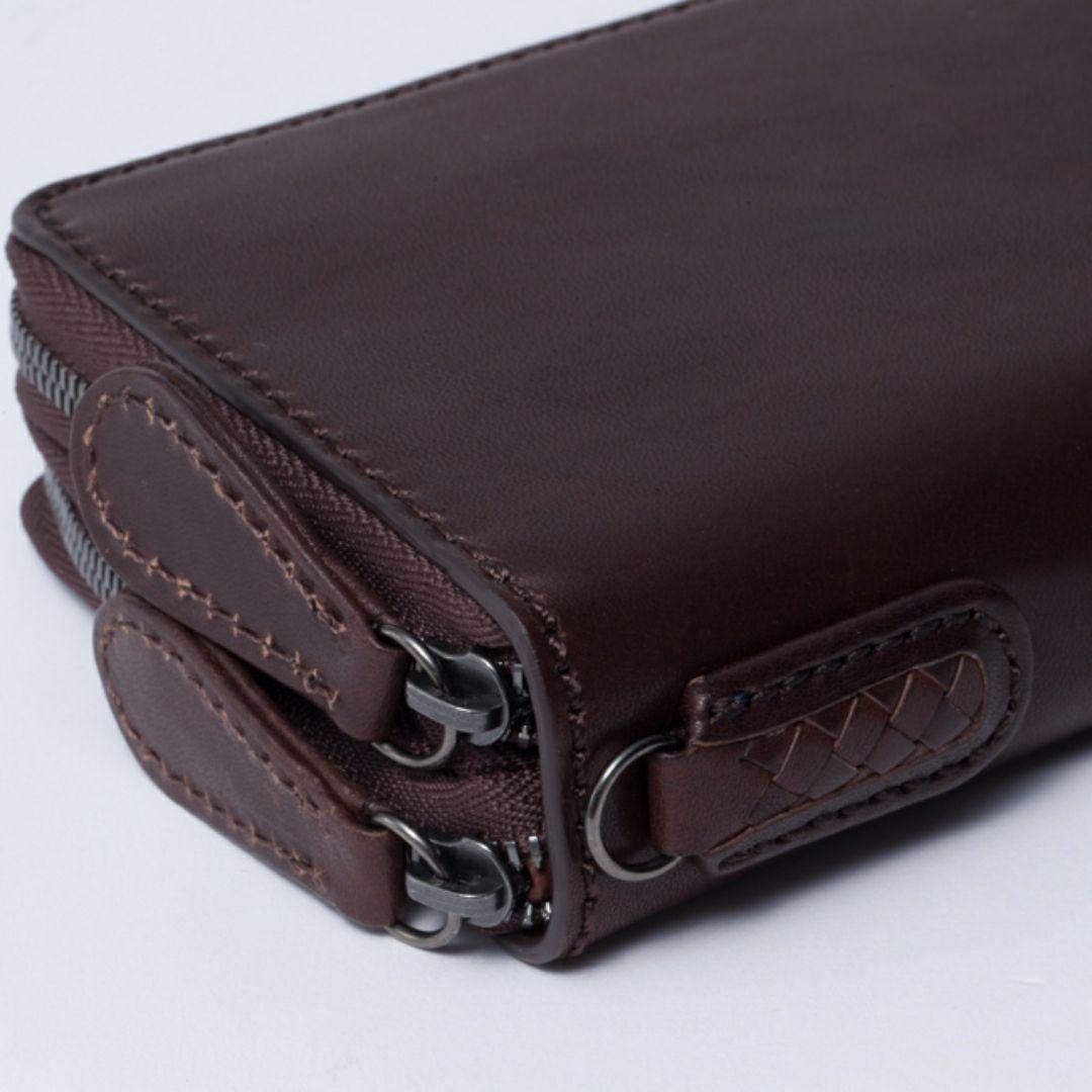 NOMADOI アラバマ ラウンドファスナー 長財布 ダブル 商品｜THE BAGMANIA