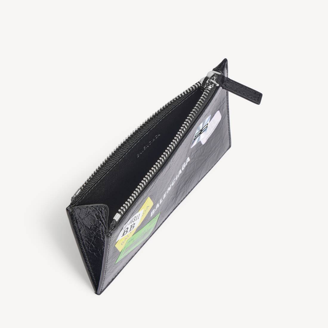 ブラック/マルチカラー の メンズ Cash ラージ ロング コイン&カード