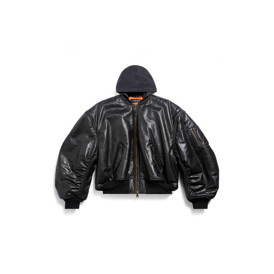 Diy metal outline フーデッド ボンバー