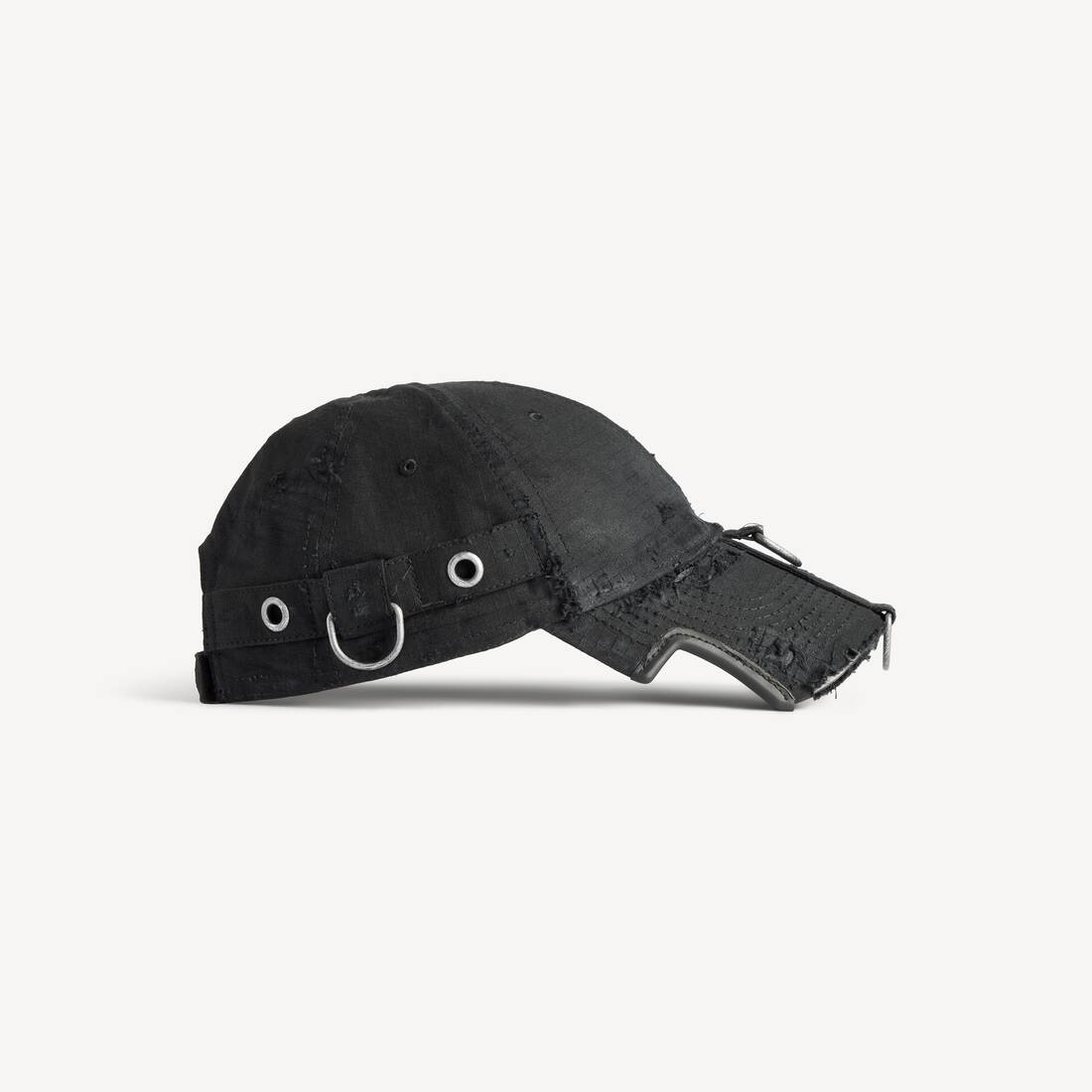 ブラック の メンズ D-ring Cargo キャップ | Balenciaga JP