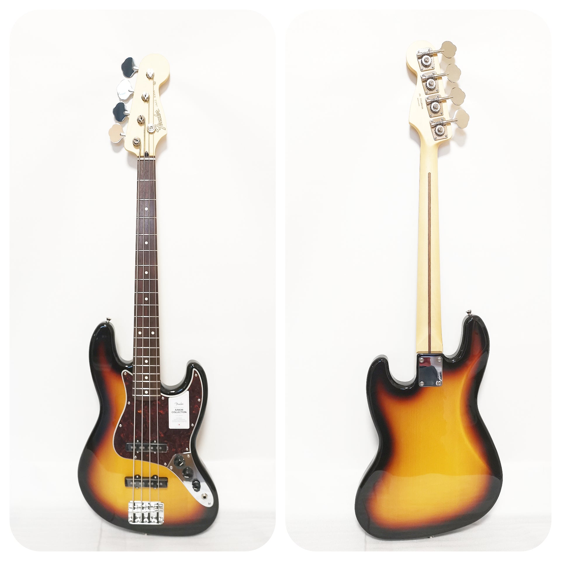 Fender Japan Junior Collection JB62 Short Scale Jazz Bass Sunburst