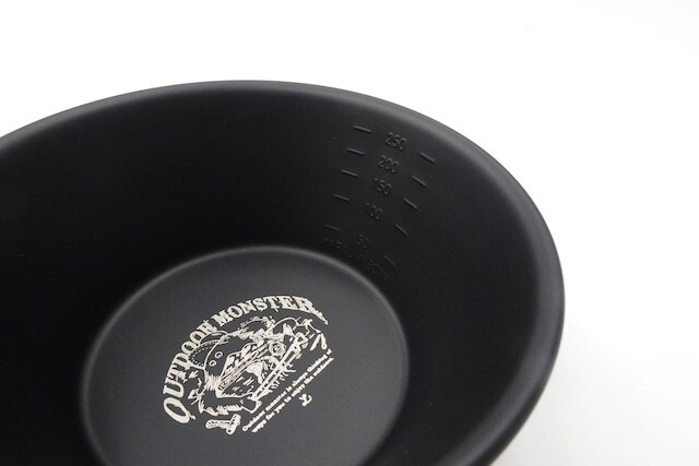 アウトドアモンスター】シェラカップブラック（OD-500BK