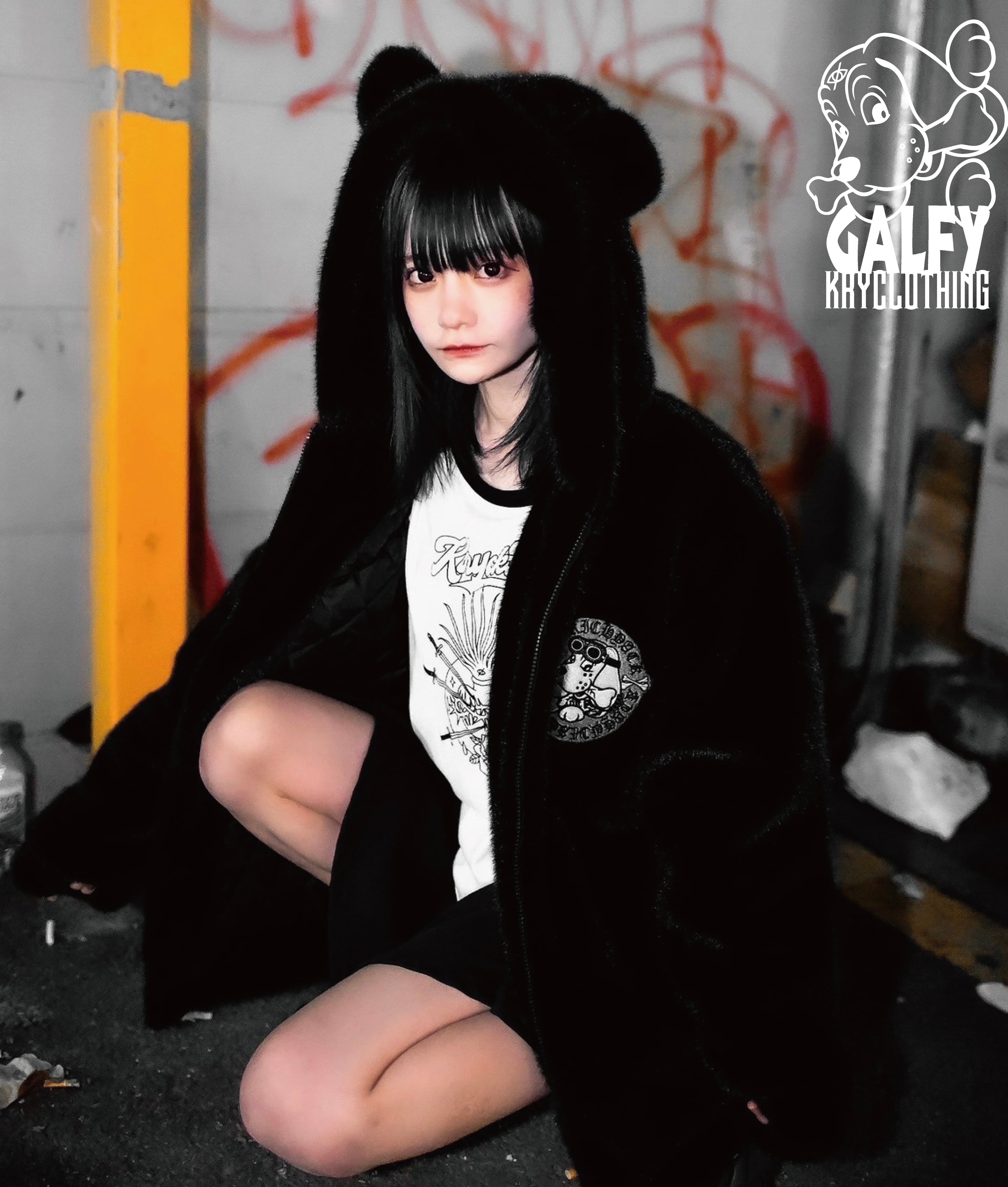 あざとい耳付きファーブルゾン」 | KRY clothing