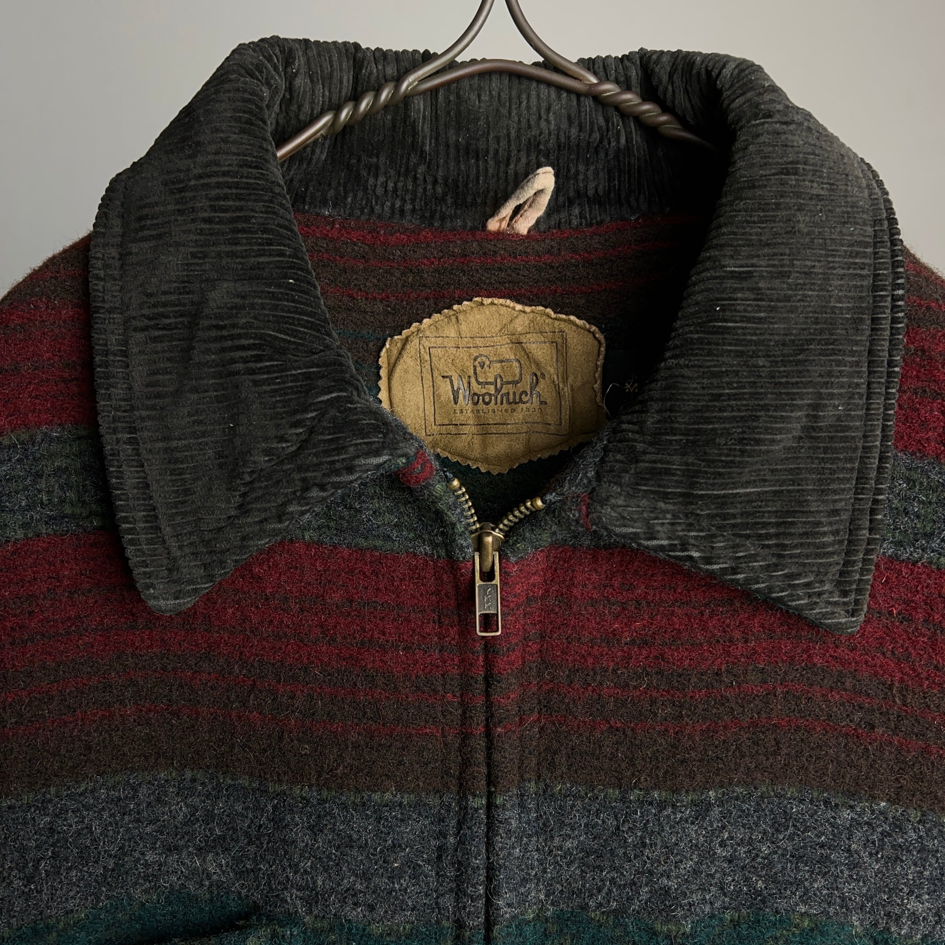 90's Woolrich Wool Jacket Native Rug 90年代 ウールリッチ