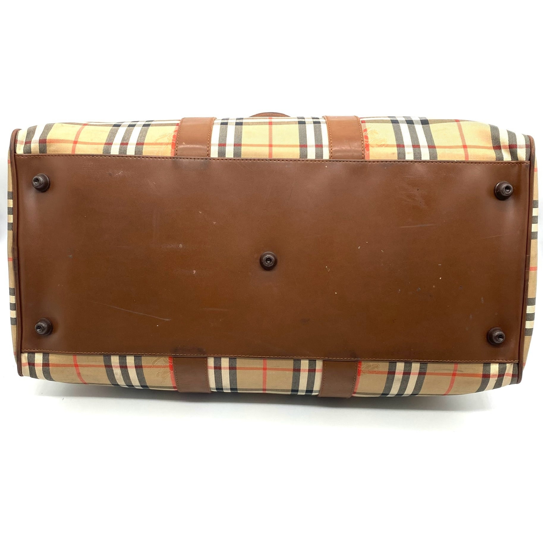 Vintage Burberrys Boston Bag Nova Check / ヴィンテージ バーバリー