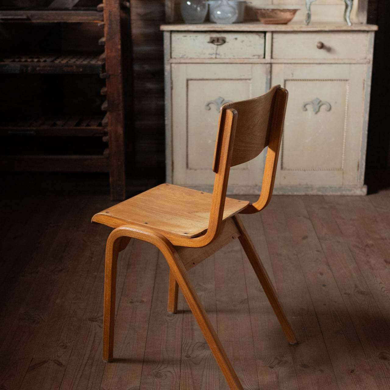 Stacking School Chair / スタッキングスクールチェア 【C