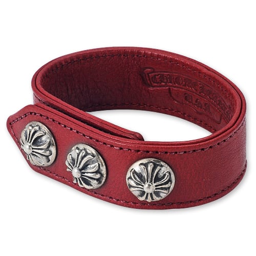 CHROME HEARTS クロムハーツ Bracelet ブレスレット】3ボタン2スナップ