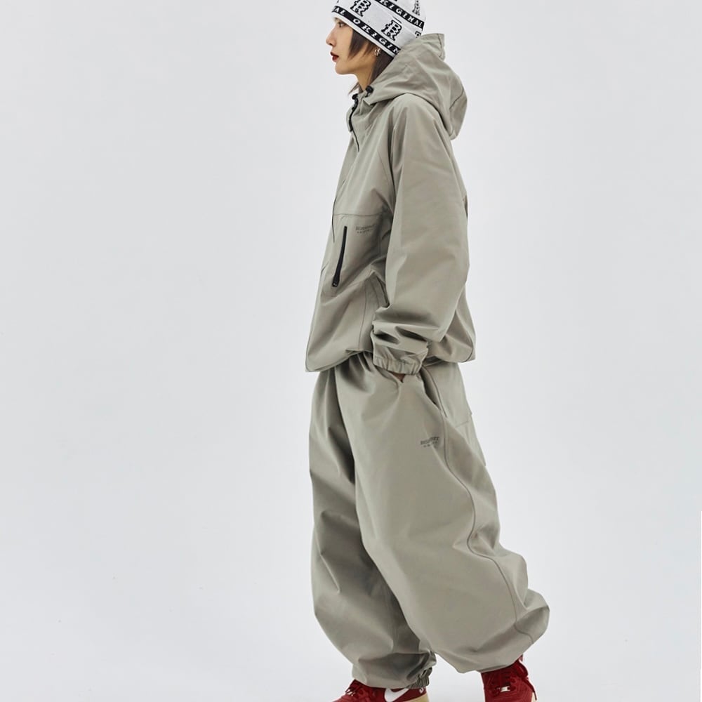 23-24 BSRABBIT WORK STRETCH 3L HOODED JACKET スノーボード ウェア