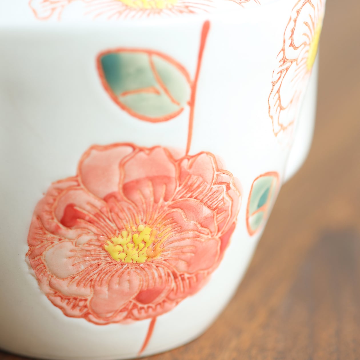 花かざり 急須ポット 工房祥 ・菊祥陶器 波佐見焼 | にっこう生活館