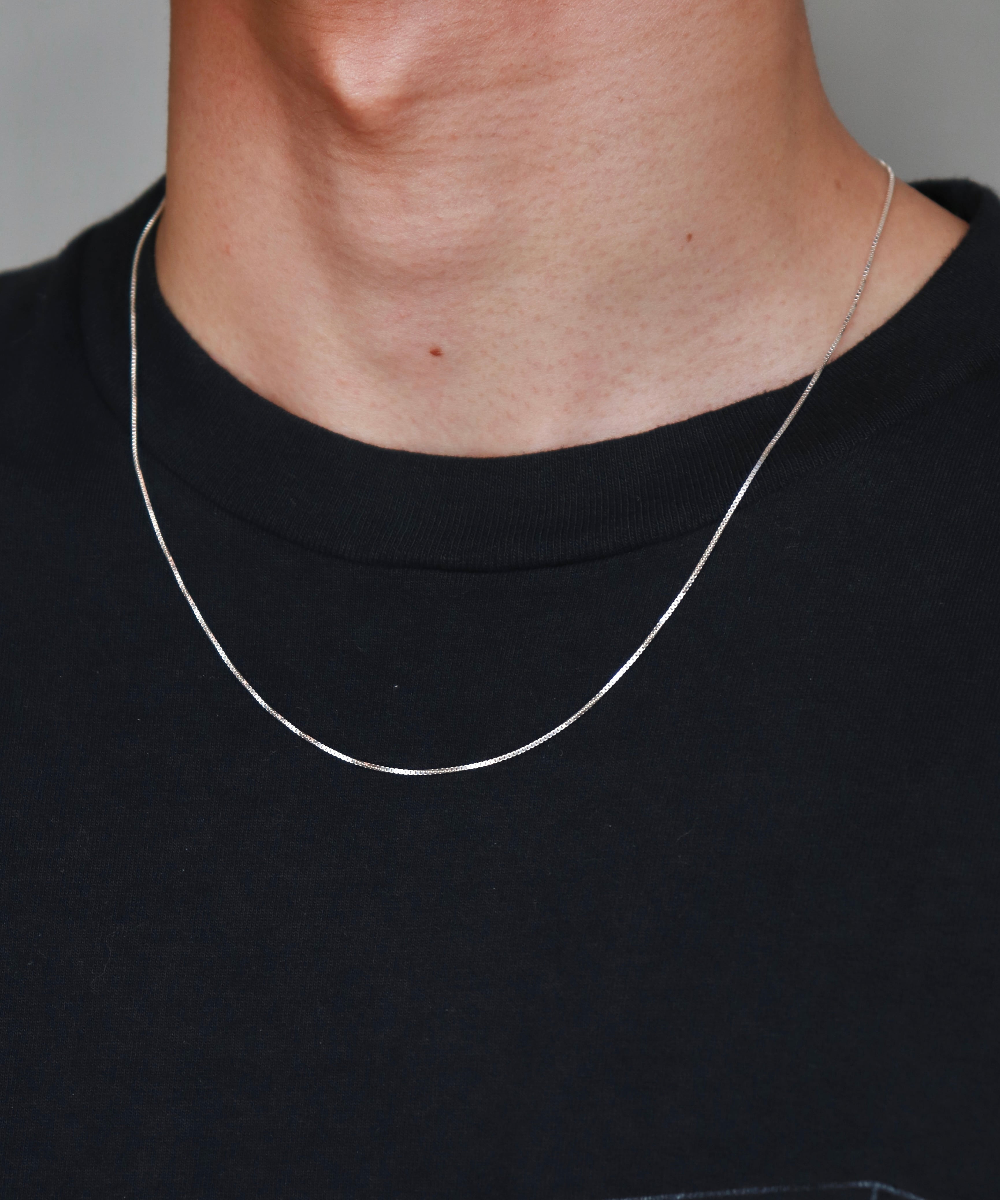 UNUSED / UH0626 VENETIAN CHAIN NECKLACE 細 NECKLACE SILVER 925