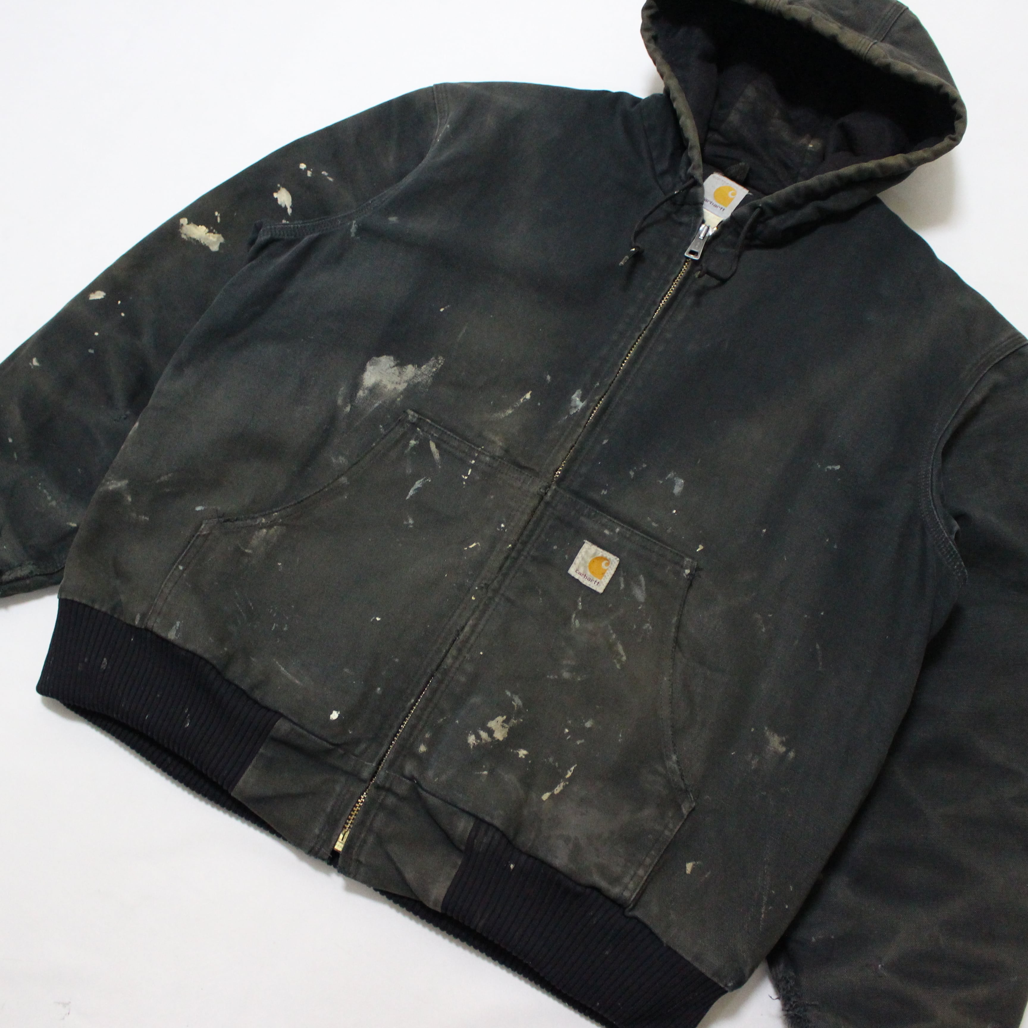 90s メキシコ製 Carhartt グッドフェード ボロ アクティブジャケット