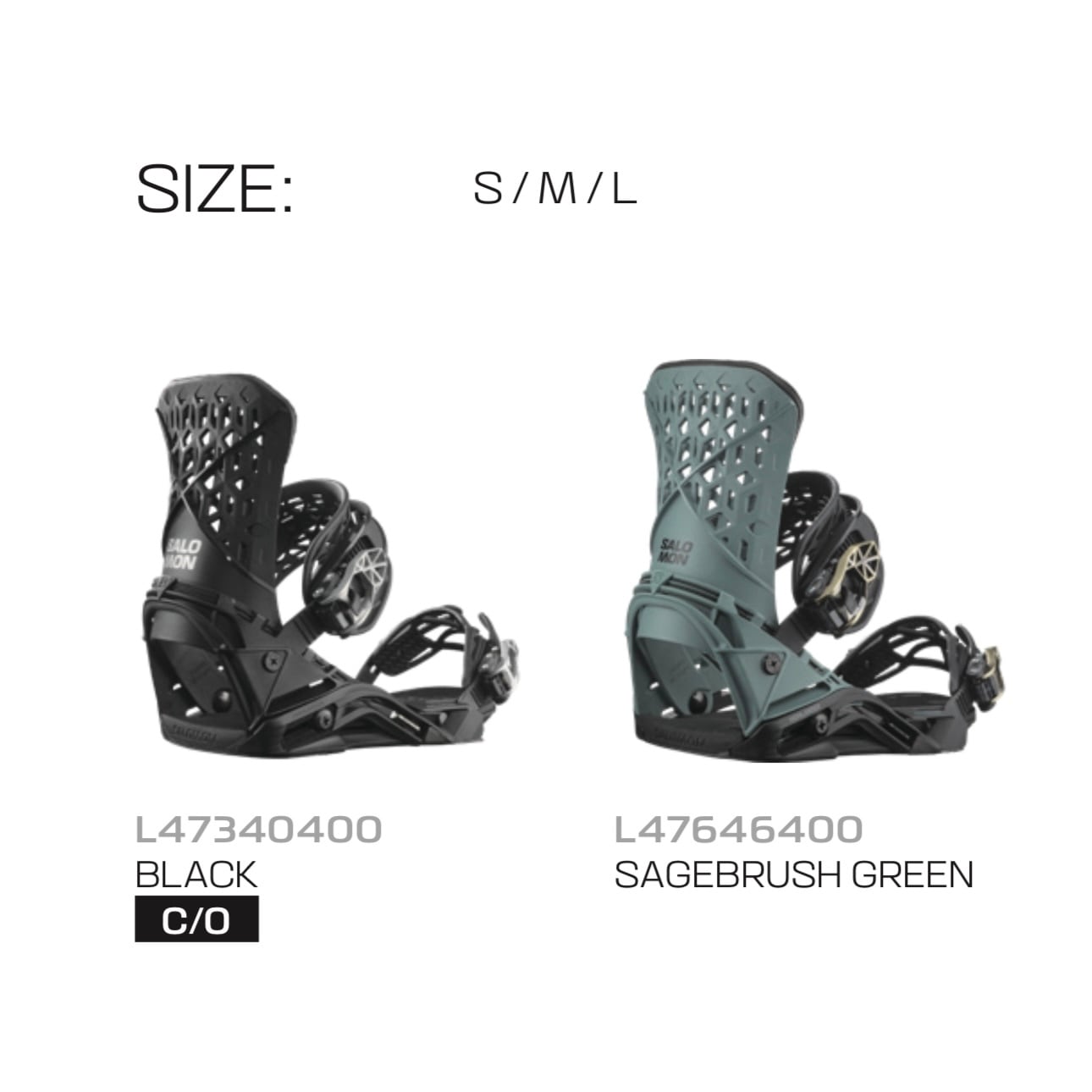 24-25モデル . SALOMON .『 HIGHLANDER 』. Black . サロモン
