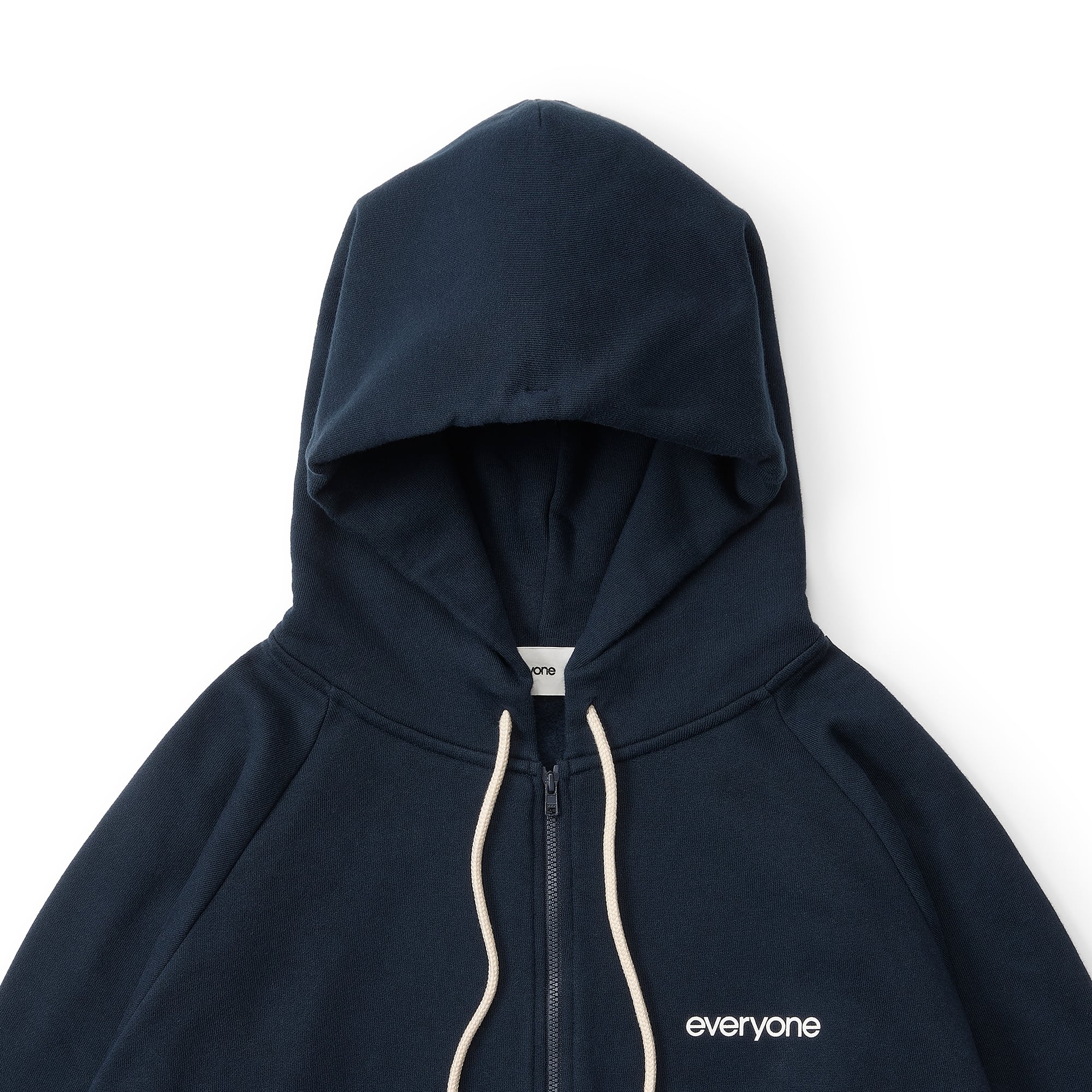 everyone original logo zip up hoodie (NAVY) | everyone