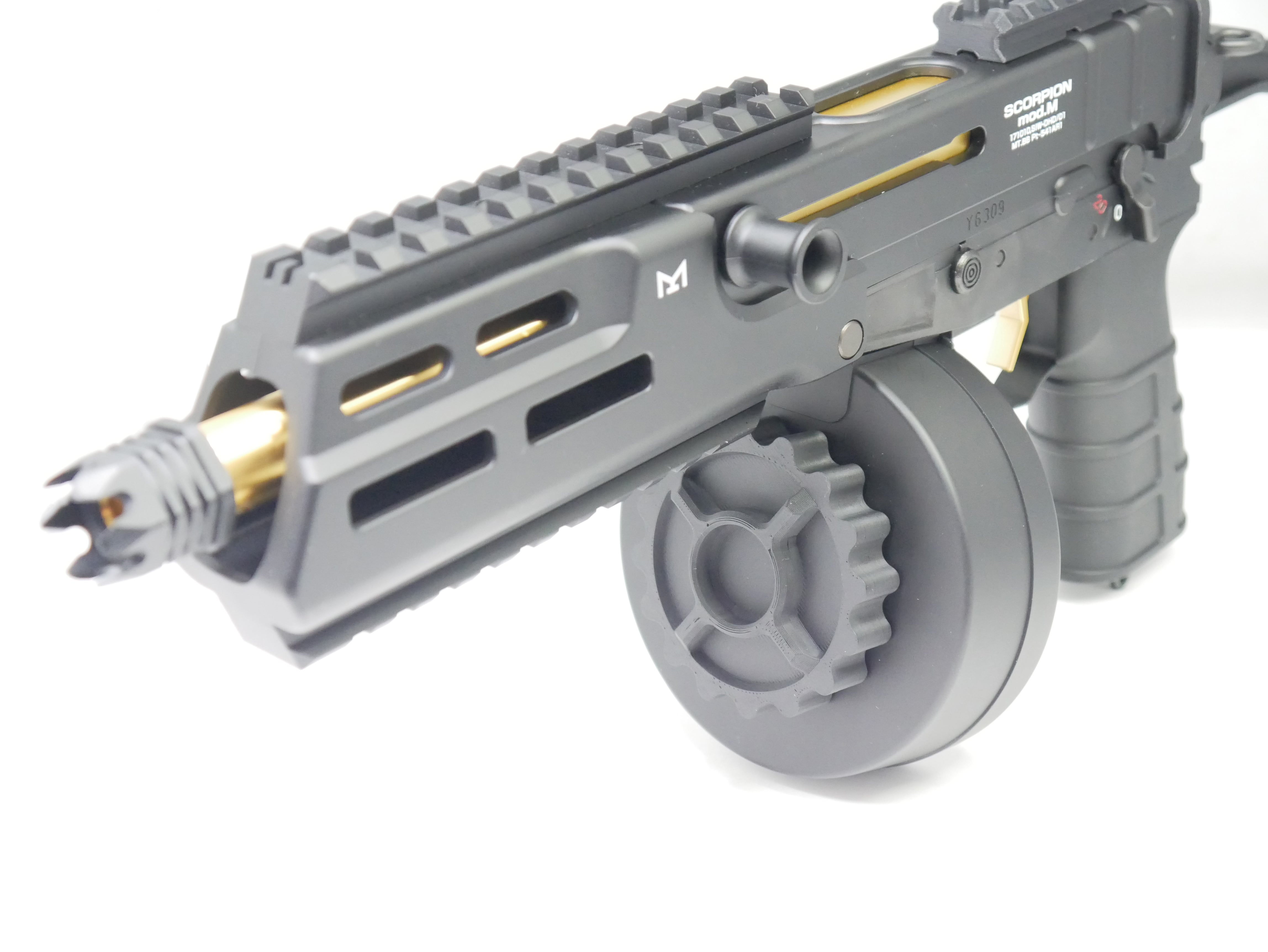 東京マルイ MP5/Vz61 ドラムマガジン対応 クイックディスク