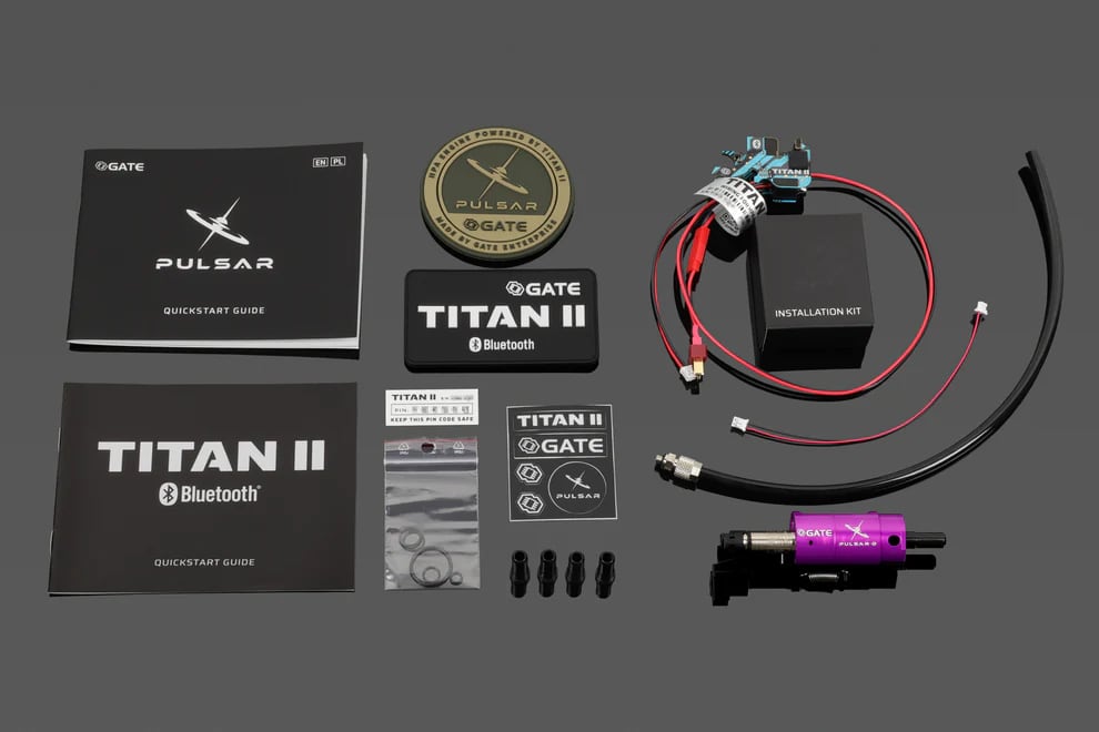 GATE PULSAR D デュアルソレノイド HPA エンジンセット TITAN II