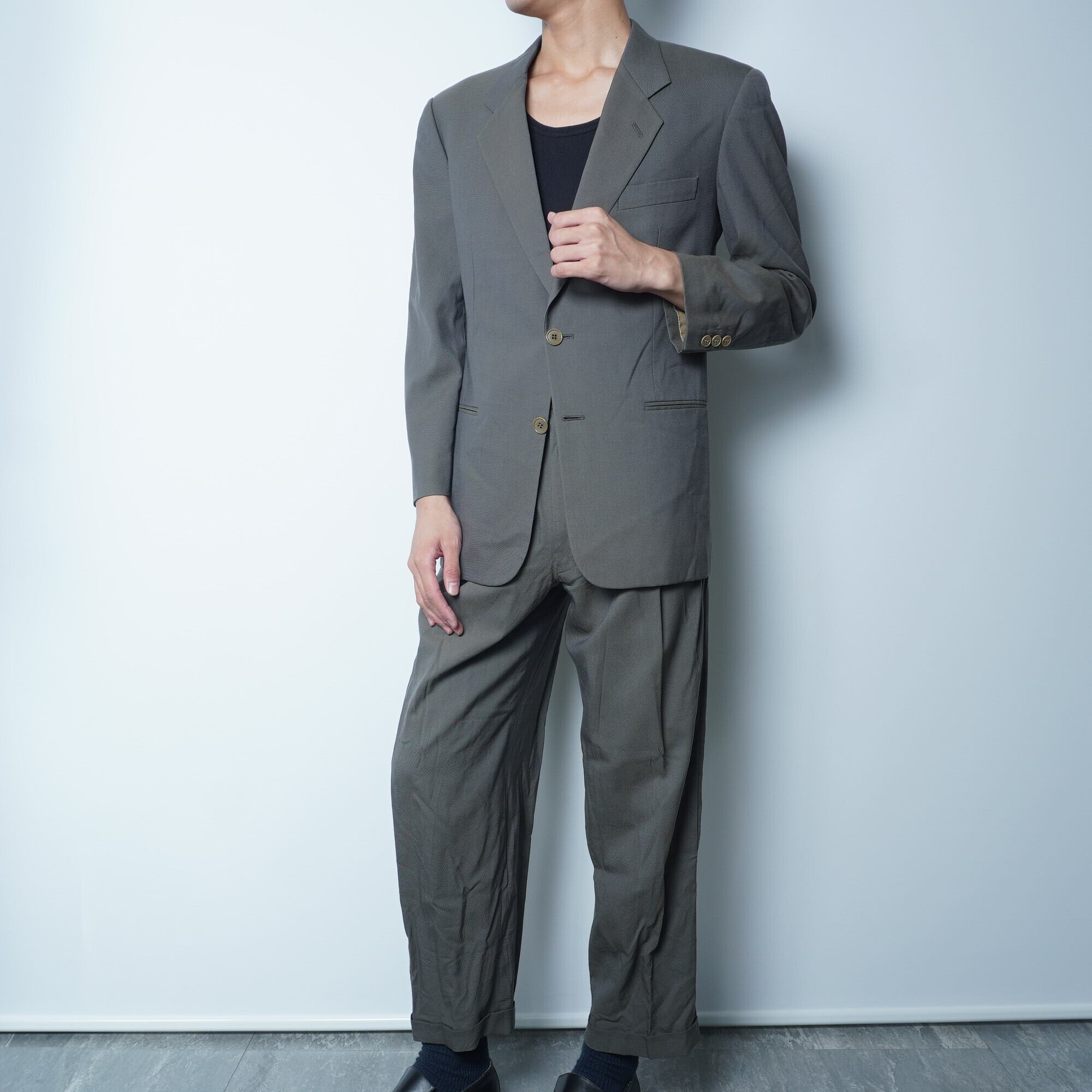 EMPORIO ARMANI】エンポリオアルマーニ 日本製2Bシングルセットアップ
