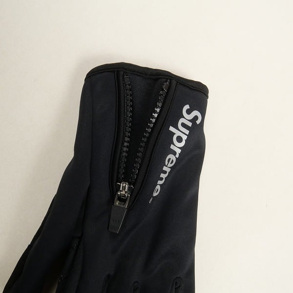 Size【L】 SUPREME シュプリーム 24AW WINDSTOPPER Zip Gloves Black