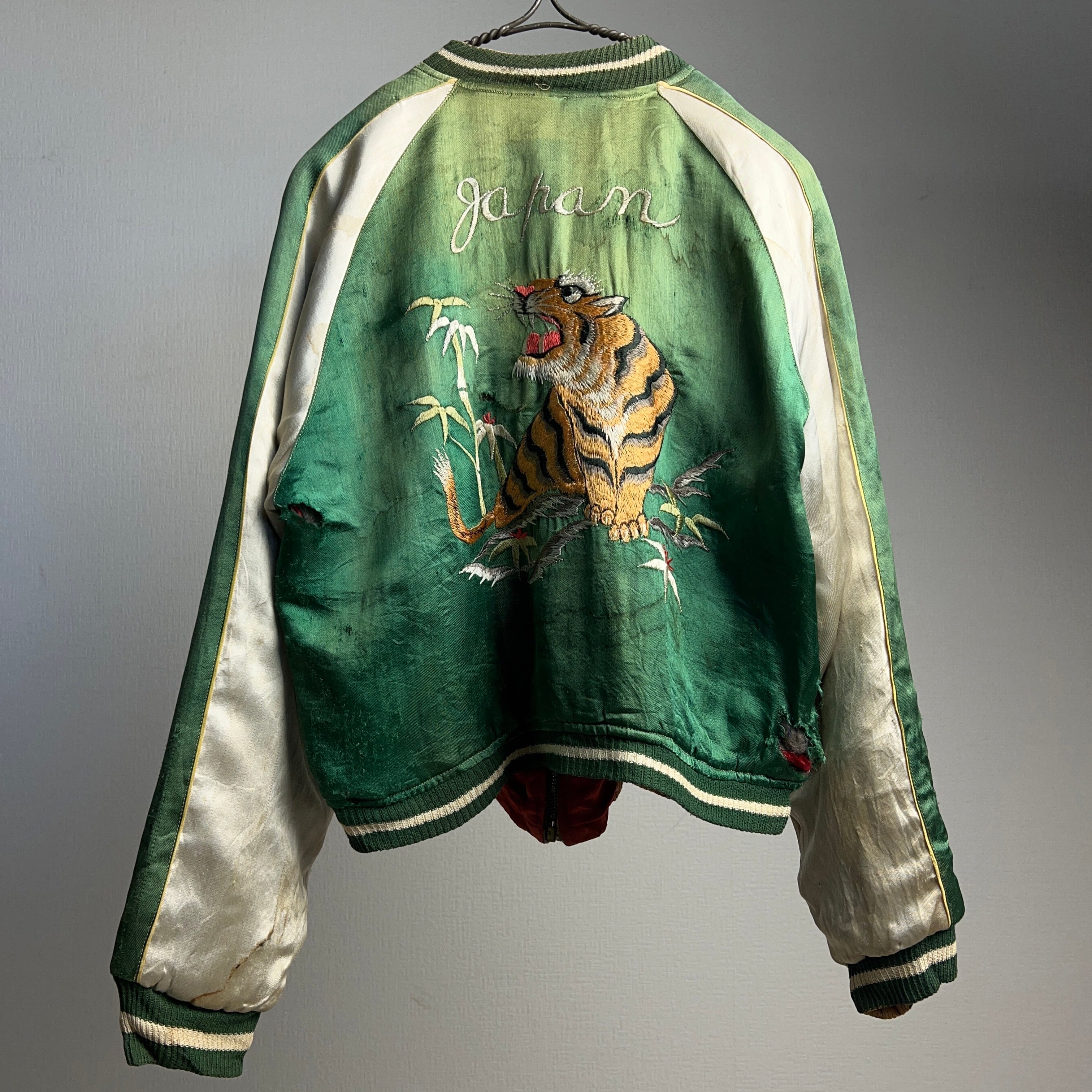 1950's Sukajan Souvenir Jacket Reversible 50年代 刺繍 スカジャン