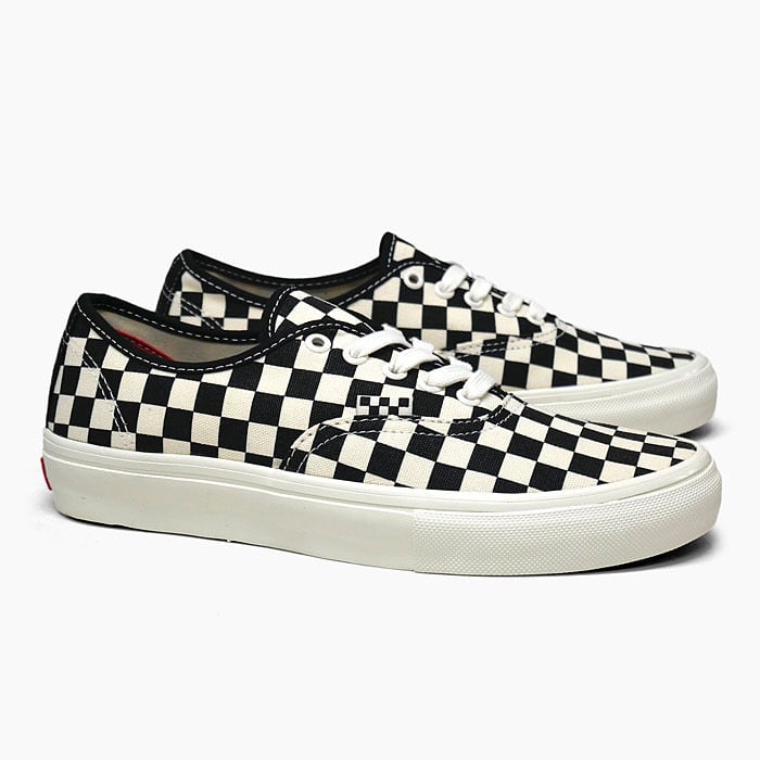 VANS SKATE AUTHENTIC VN0A5FC8FS8 22.5-25.5 CHECKERBOARD