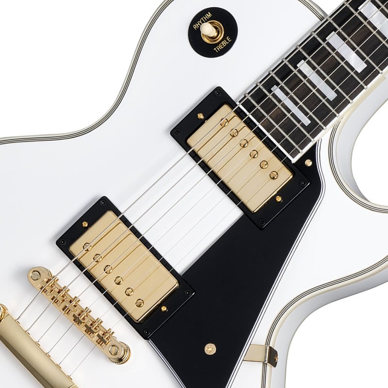 Epiphone Inspired by Gibson Custom Les Paul Custom (Alpine White
